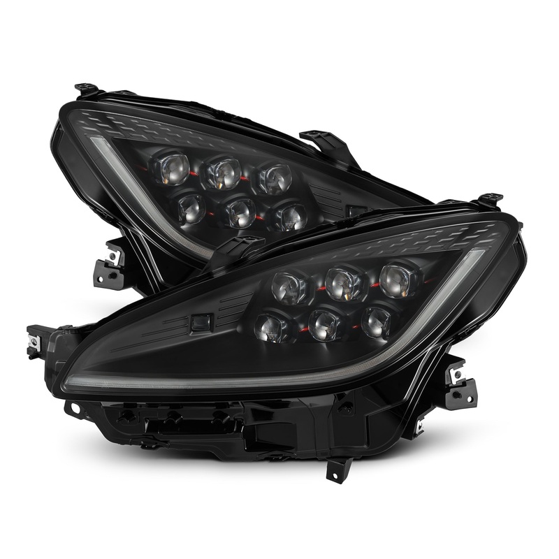 Alpharex NOVA-Series LED Projector Headlights – Alpha Black | 2021-2024 Toyota GR86 / Subaru BRZ (880875)