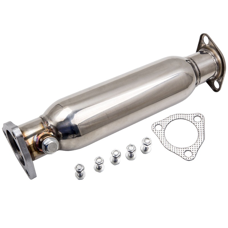 ATK 92-00 CIVIC “High Flow Cat” for Honda Civic Acura Integra Crx Del Sol performance exhaust Resonator glass pack hi flow