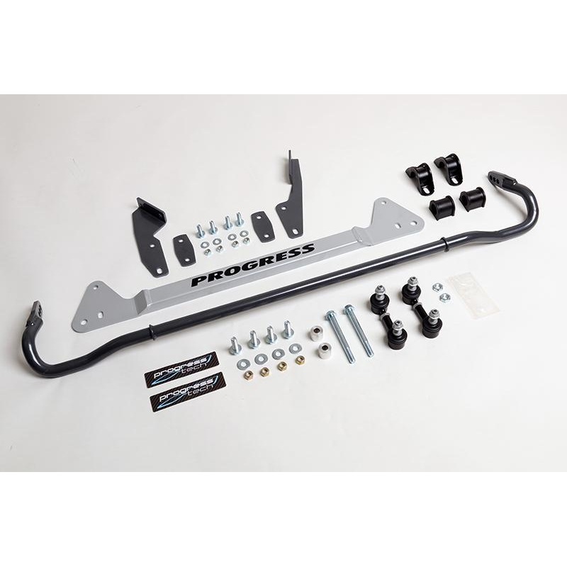Progress Tech 88-91 Honda Civic HB/CRX Rear Sway Bar (22mm Adj)