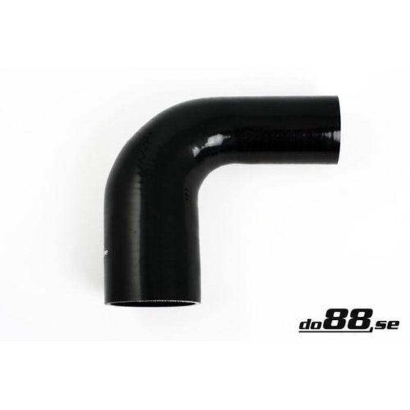 Silicone Hose Black 90 degree 2,25 – 2,75” (57 – 70mm)