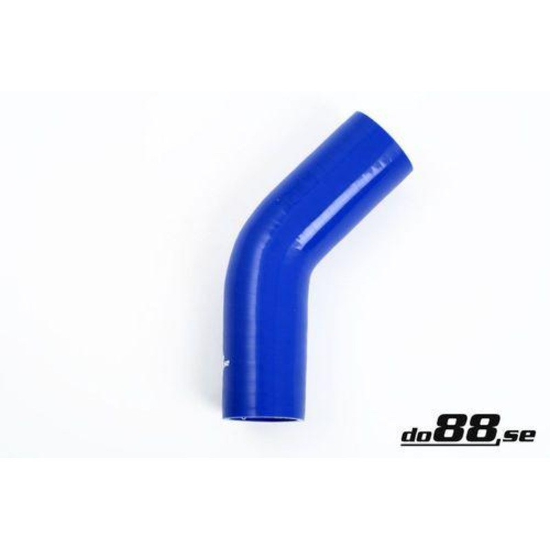 Silicone Hose Blue 45 degree 2,25” (57mm)