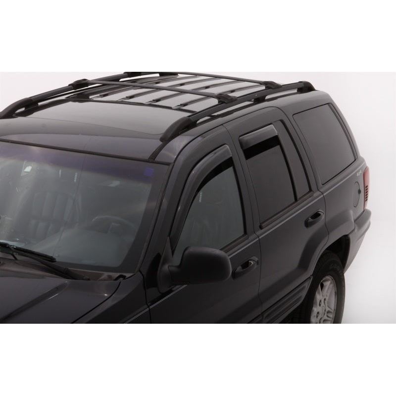 AVS 2004 Ford Ecosport (Brazil) Ventvisor In-Channel Front & Rear Window Deflectors 4pc – Smoke