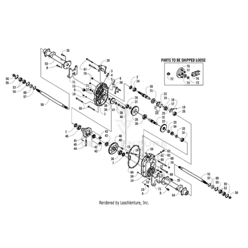 Flange Bolt by Arctic Cat