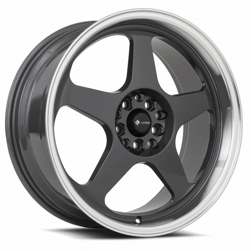 VORS SP1 18″ 5×112 Hyper Black Machine Lip