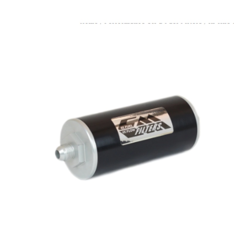 Canton – 45 6″ Inline Fuel Filter 8 AN Fittings
