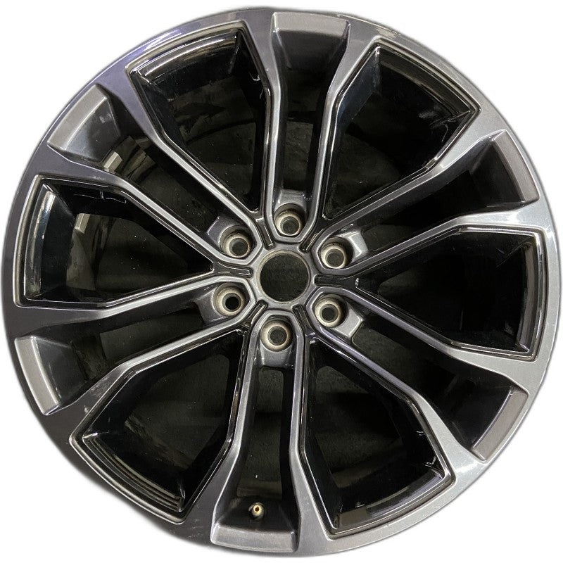 22″ GRAND WAGONEER 22-24 22×9 6 spoke open spoke black Original OEM Wheel Rim