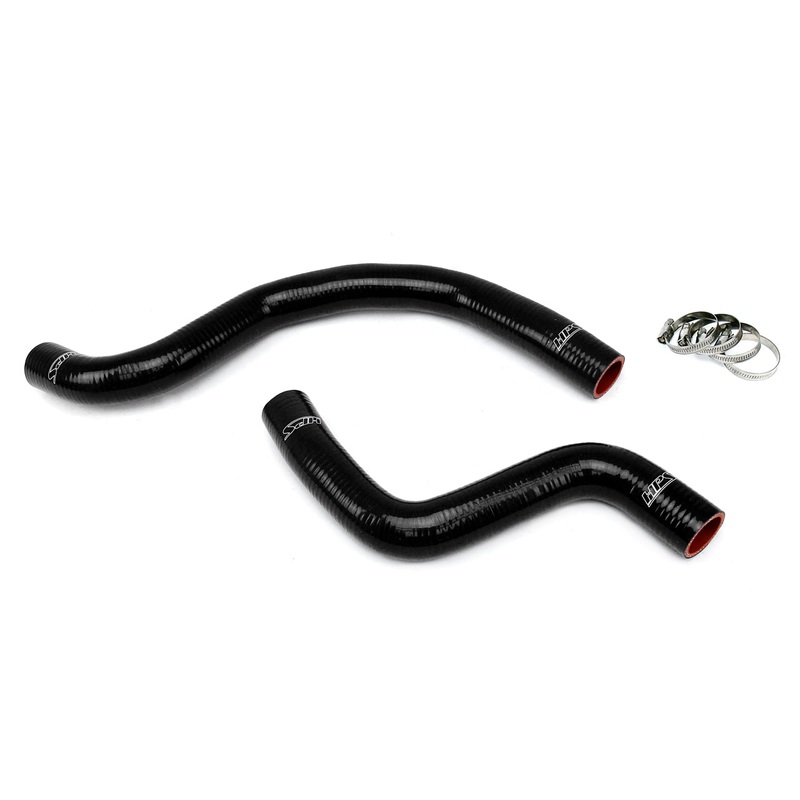 HPS Silicone Radiator Coolant Hose Kit | 2003 – 2005 Mitsubishi Evo 7 / 8 (57-1040-BLK)
