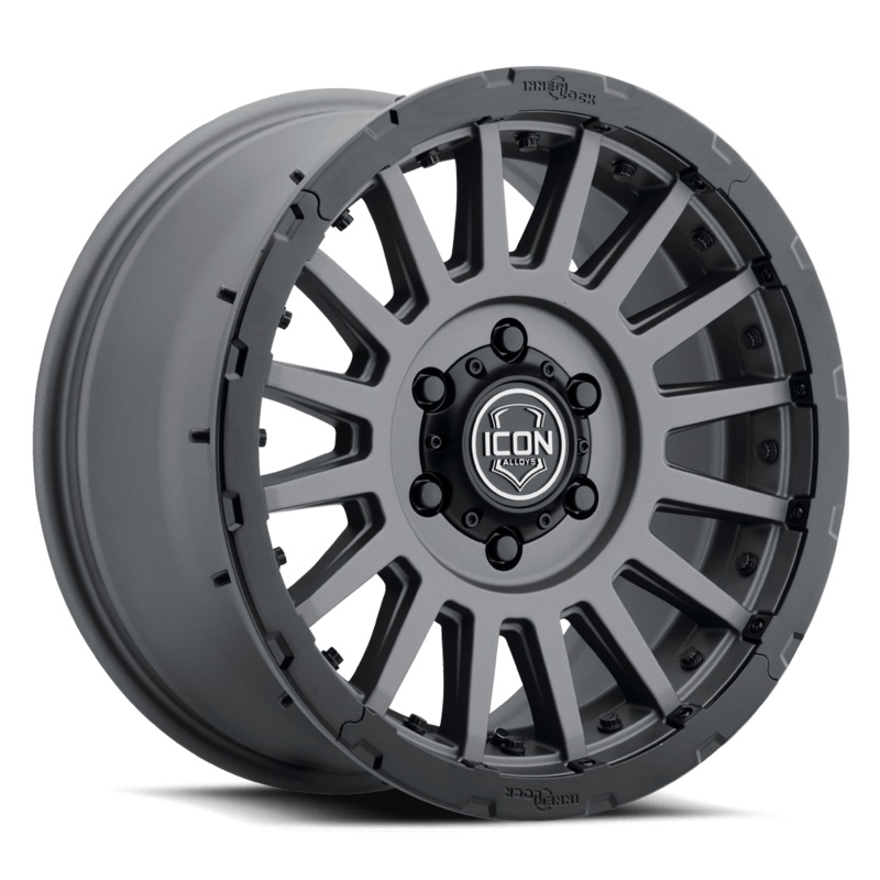 ICON Alloys Recon Pro 17″ 5×114.3 Charcoal