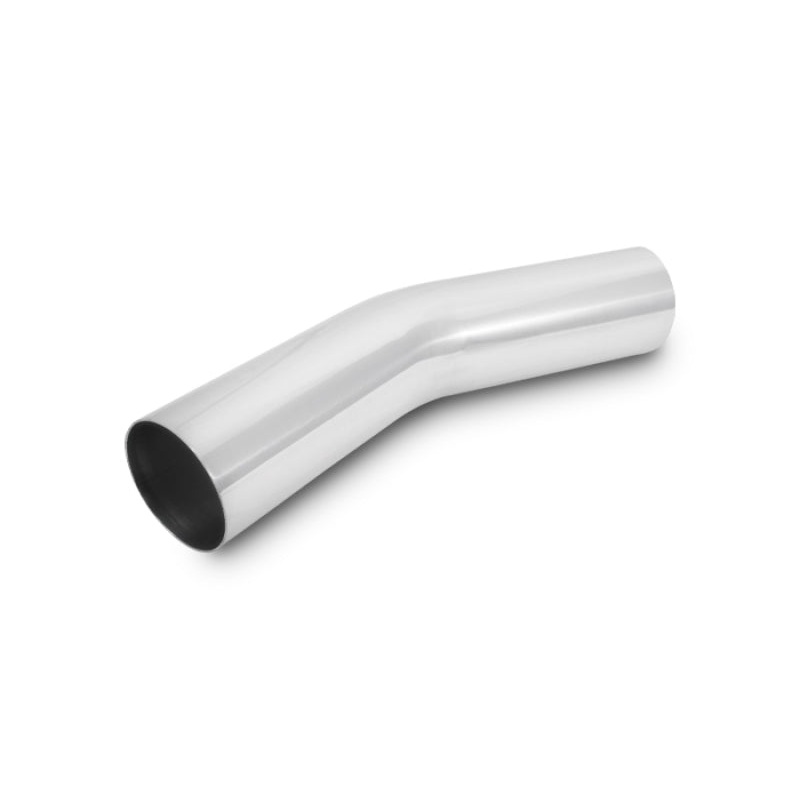 Vibrant 3.5in O.D. Universal Aluminum Tubing (30 degree Bend) – Polished