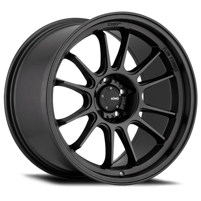 Konig Hypergram 18X11 5X120 ET44 Matte Black Flow Formed