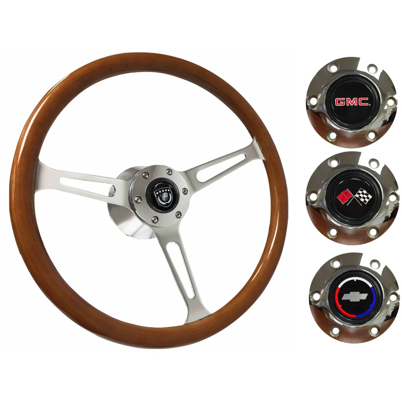 1960-73 Chevy Truck, GMC Steering Wheel Kit | Classic Wood | ST3579