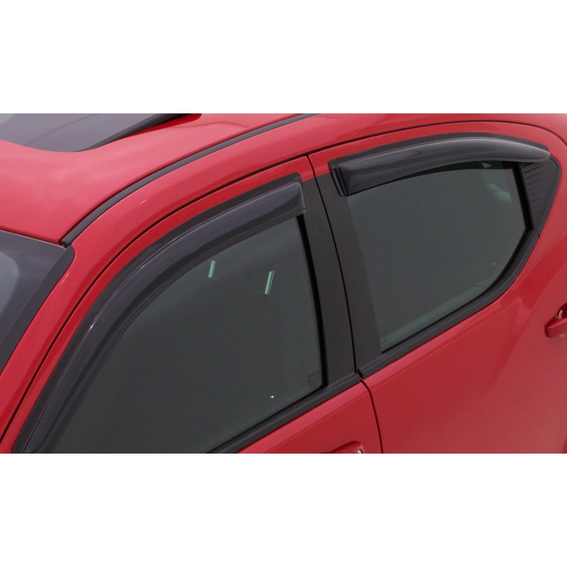 AVS 16-18 Honda Civic Ventvisor Outside Mount Window Deflectors 4pc – Smoke