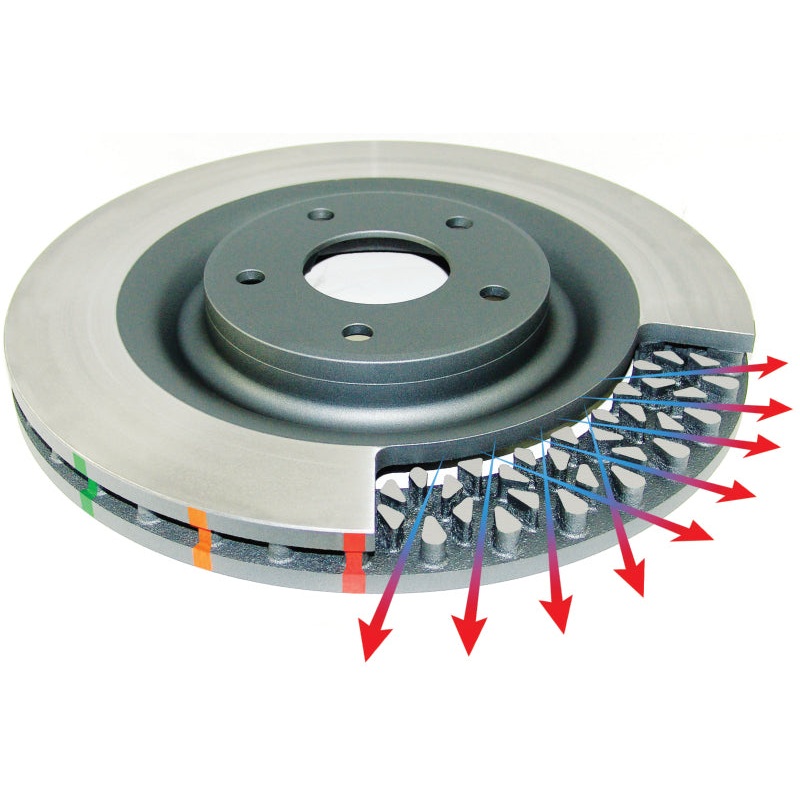 DBA 15-20 Ford Mustang GT Perf Package | 380mm Front Rotor Rear 4000 Series Drilled & Slotted Rotor