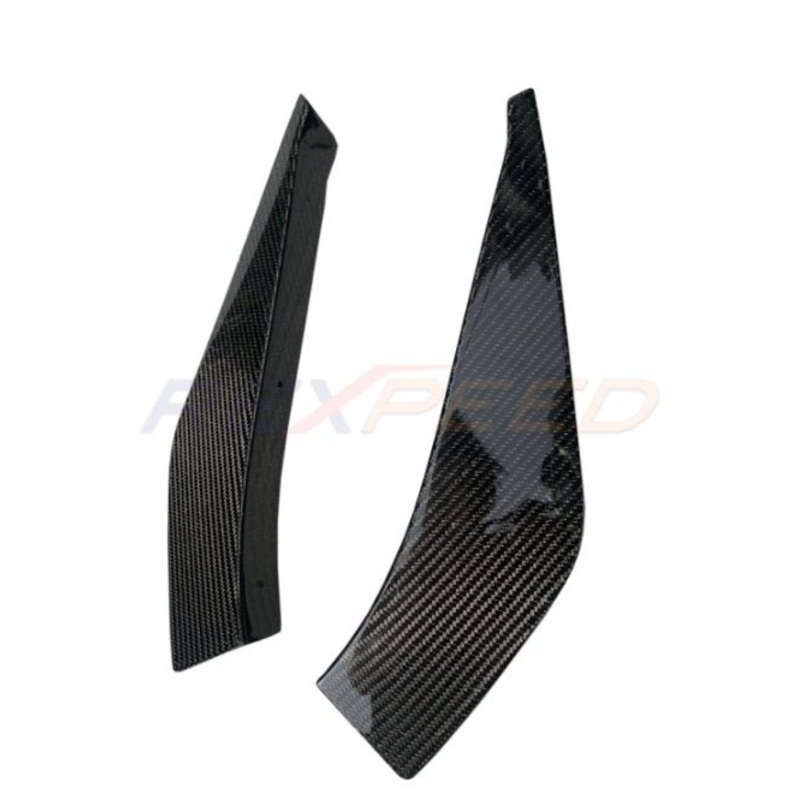 Rexpeed 2020+ Supra GR V5 Forged Carbon Front Canards | TS44FC / TS44FCM