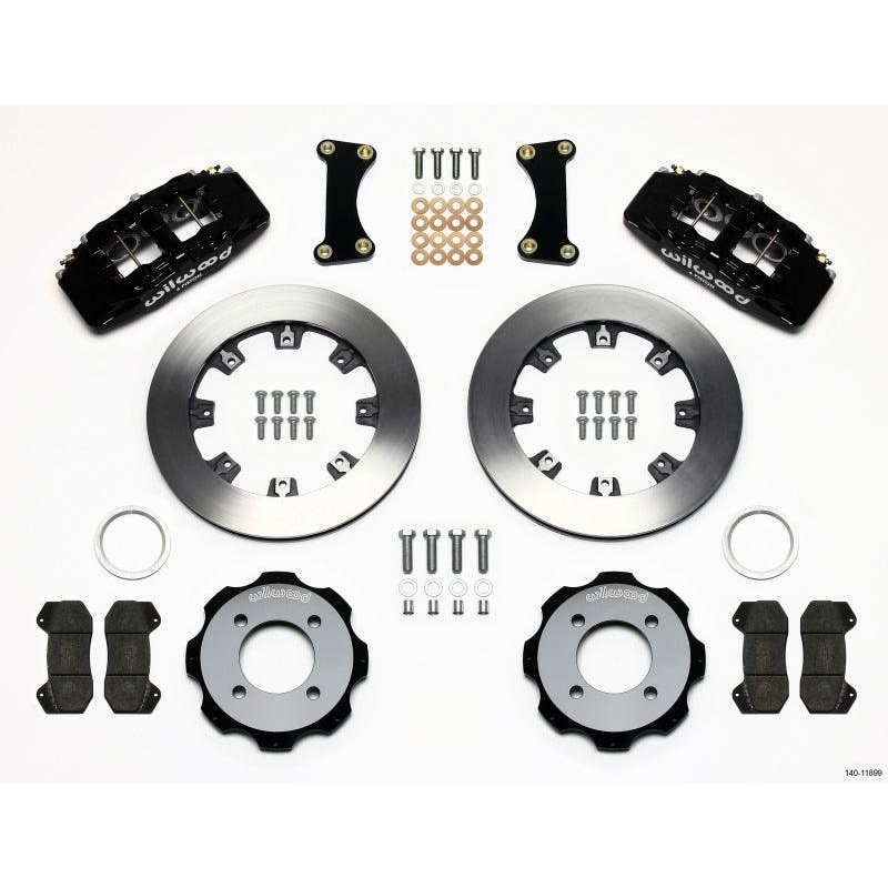 Wilwood Dynapro 6 Front Hat Kit 12.19in 2011 Fiesta