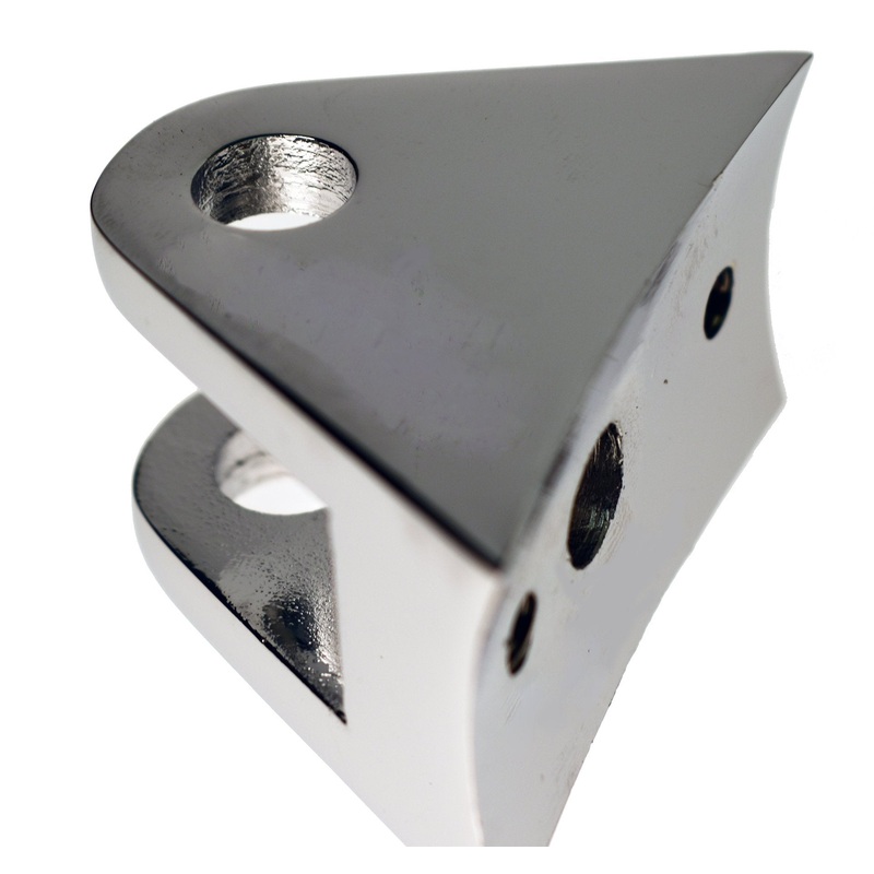Bracket, Lamp Chrome Clevis Type Lamp Bracket
