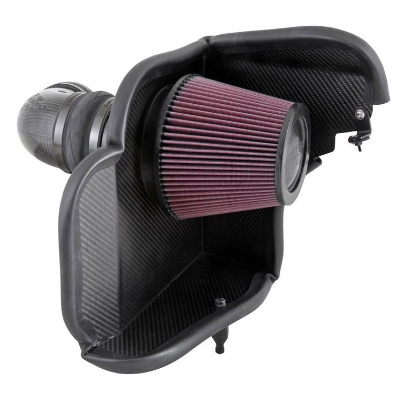 K&N FIPK Carbon Fiber 2014 Chevy Camaro ZL1 V8 6.2L Performance Intake Kit