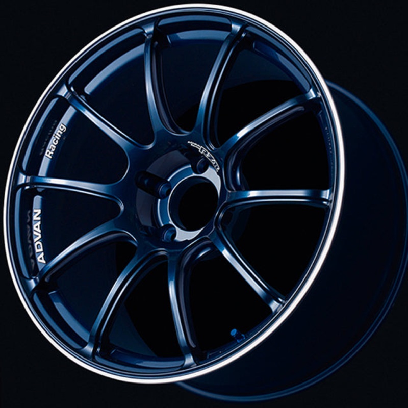 Advan RZII Wheel – 19×9.5 +50 | 5×114.3 | Racing Indigo Blue & Ring