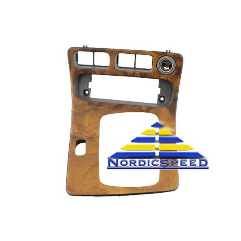Center Console Cover Light Walnut OEM SAAB