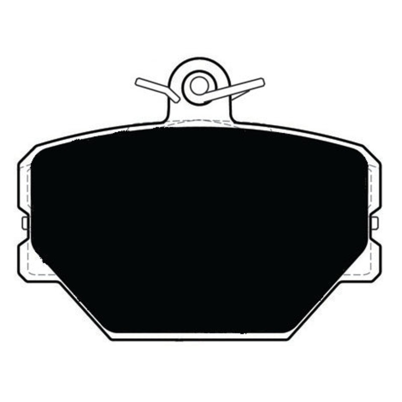 Porterfield Brake Pads for 2009 SMART FORTWO