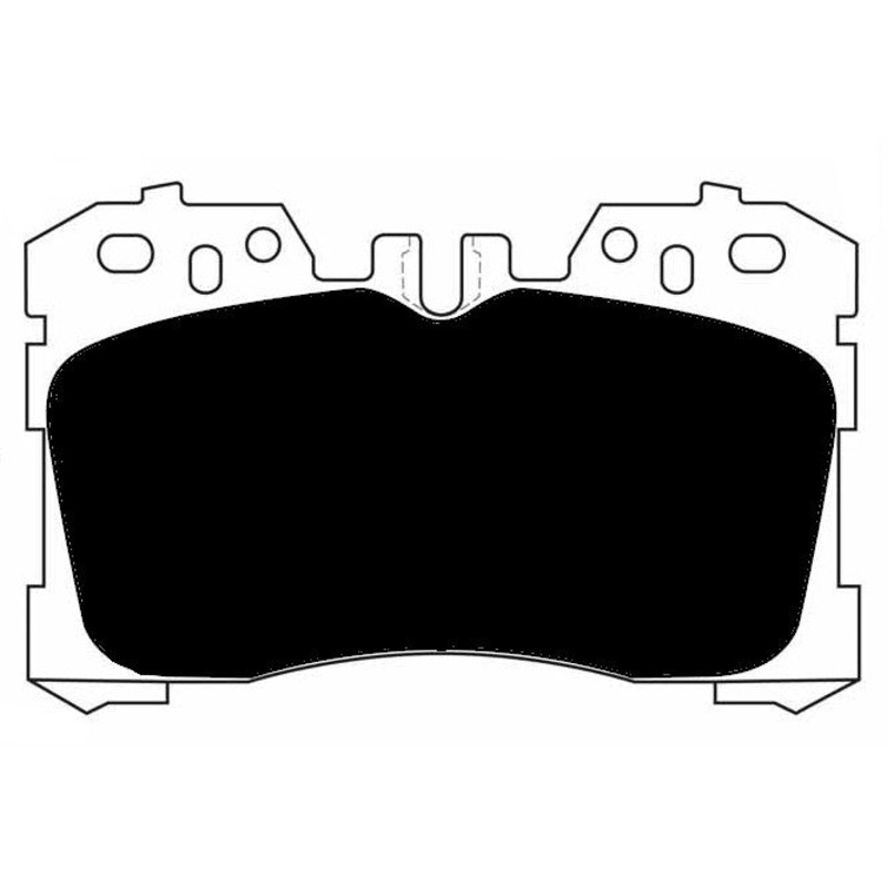 Porterfield Brake Pads for 2015 LEXUS LS 460