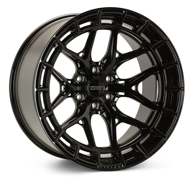 Vossen HFX-1 24×10 / 6×139.7 / ET25 / Deep / 106.1 CB – Gloss Black Wheel