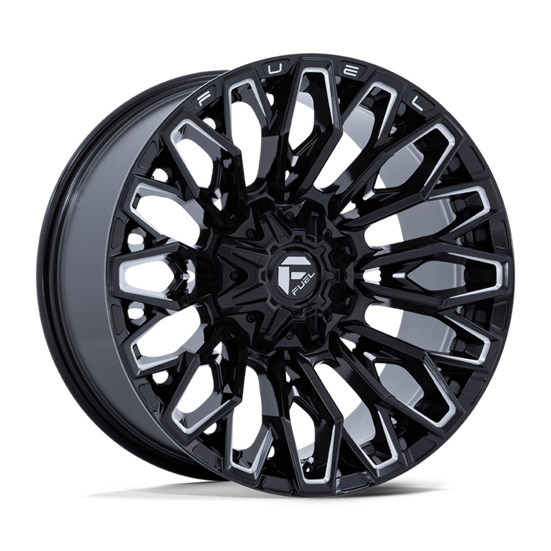Fuel Wheels FC865 Strike 20″ 5×139.7/5×150 Gloss Black Milled
