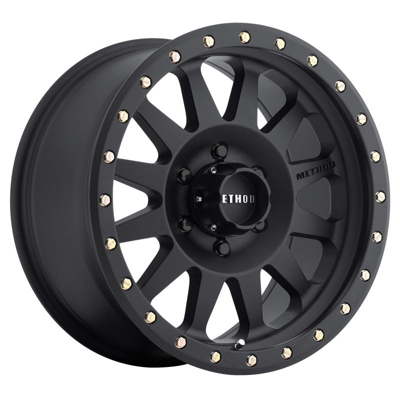 Method MR304 Double Standard 17×8.5 0mm Offset 6×135 94mm CB Matte Black Wheel