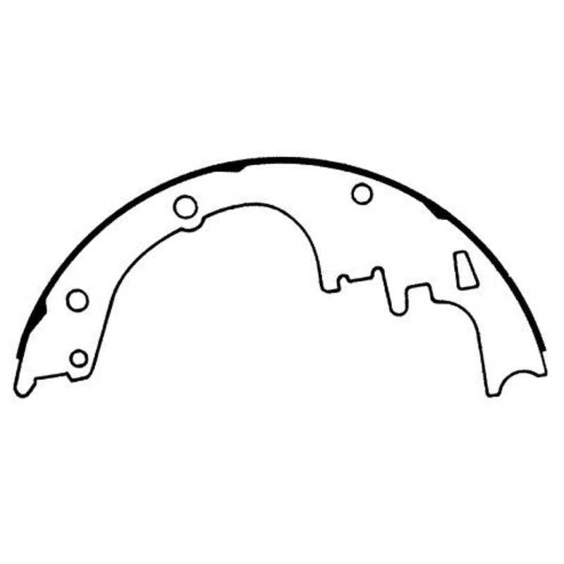 Porterfield Brake Shoes for 1989 CHEVROLET ASTRO VAN