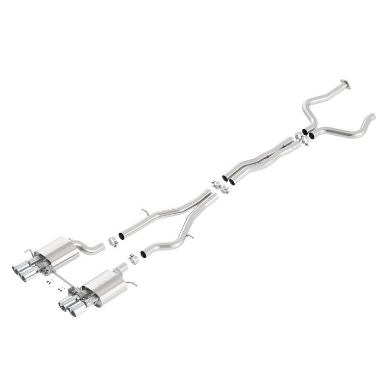 Borla 2016 Cadillac ATS-V 3.6L Twin Turbo Catback Exhaust 4in Tips Dual Split Rear Exit