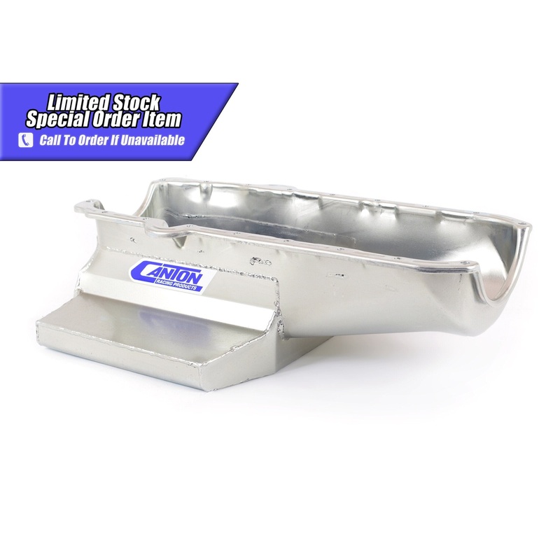 Canton – Small Block Chevy Shallow Circle Track 12″ Long Sump