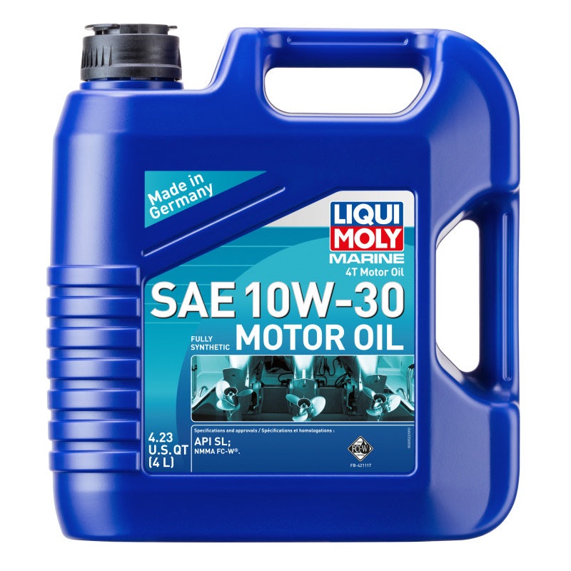 LIQUI MOLY 4L Marine 4T Motor Oil SAE 10W30