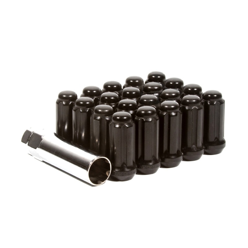 Method Lug Nut Kit – Spline – 12×1.25 – 6 Lug Kit – Black