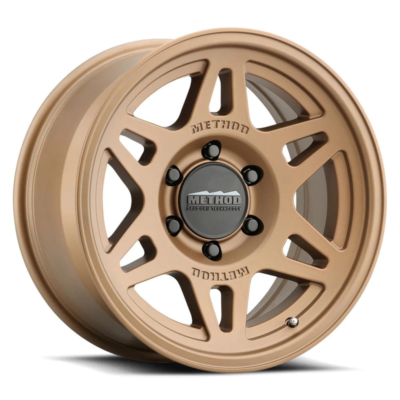 Method MR706 Bead Grip 17×8.5 35mm Offset 5×150 150mm Method Bronze Wheel |