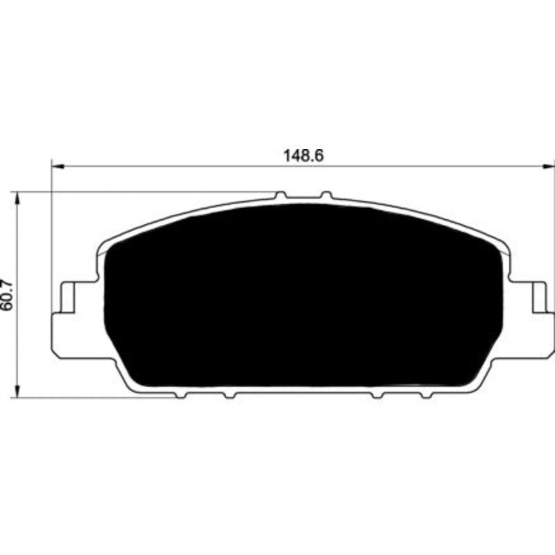 Porterfield Brake Pads for 2013 HONDA ACCORD Coupe EX-L