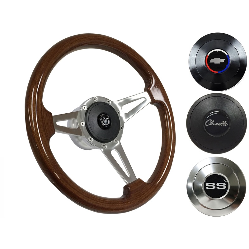 1967 Corvette Steering Wheel Kit | Mahogany Wood | ST3078