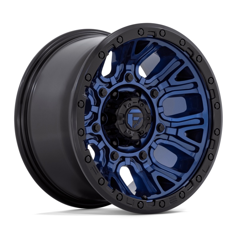 Fuel Wheels D827 Traction 17″ 5×127 Dark Blue With Black Ring