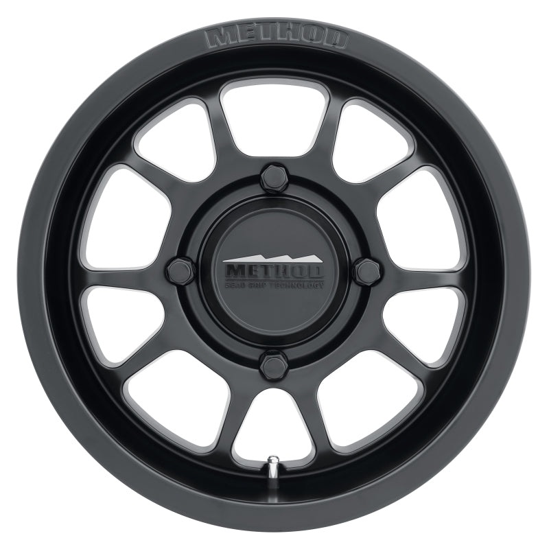 Method MR409 Bead Grip 15×8 / 4+4/0mm Offset / 4×136 / 106.25mm CB Matte Black Wheel