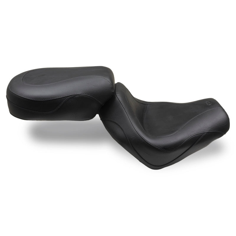 Mustang 04-09 Honda VTX1300C Sport Touring 2PC Seat – Black