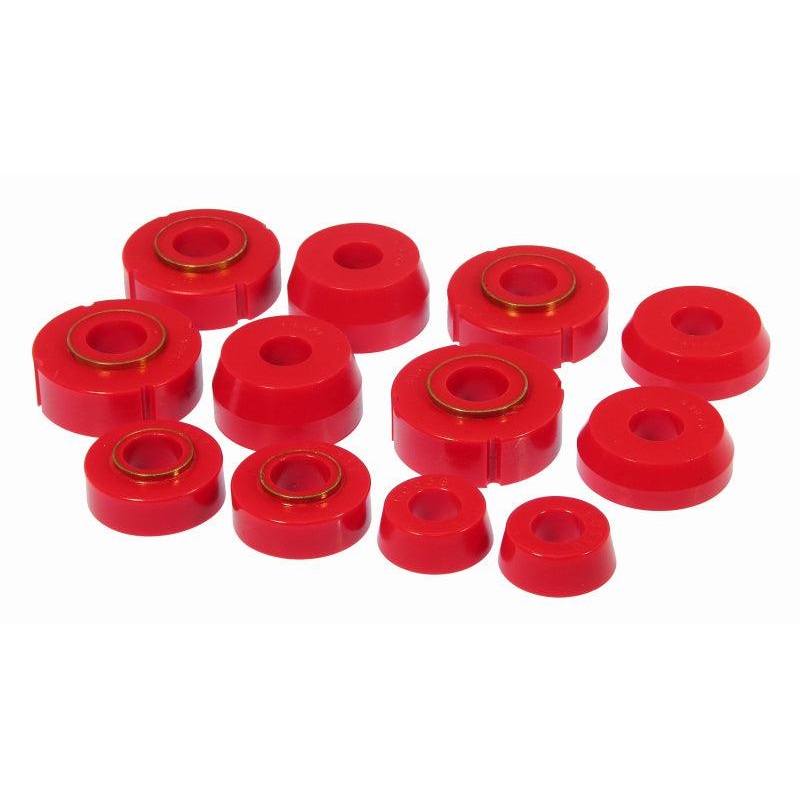 Prothane 66-79 Ford F100-350 2wd Body Mount – Red