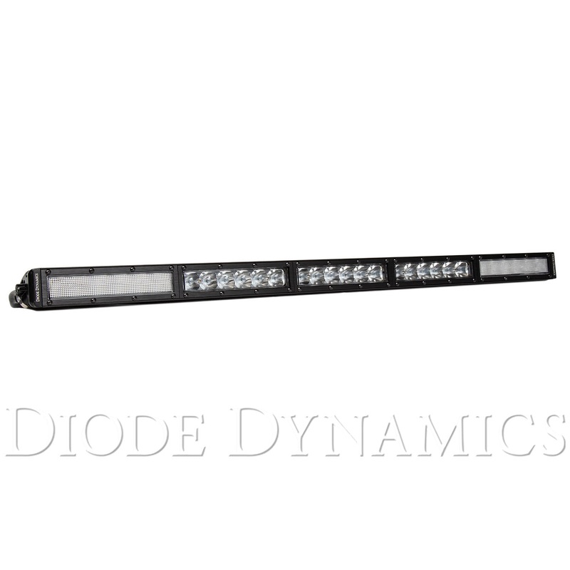 30 Inch LED Light Bar  Single Row Straight Clear Combo Each Stage Series Diode Dynamics