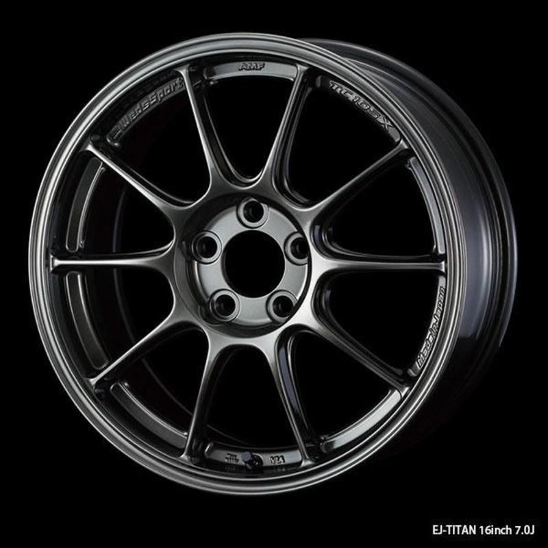 WedsSport TC105X AMF Wheel – 16×7.0 +48 | 5×100 | EJ Titan