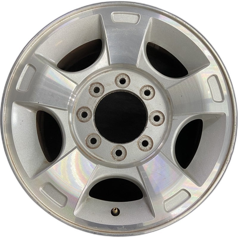 18″ FORD F250SD PICKUP 09-10 18×8 SRW TPMS 5 spoke aluminum cast indented spoke ends Original OEM Wheel Rim