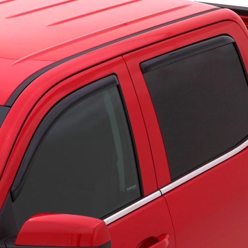 AVS 14-21 Mazda 6 Ventvisor In-Channel Front & Rear Window Deflectors 4pc – Smoke