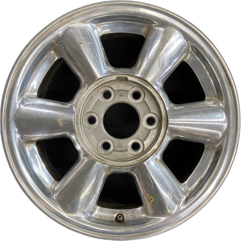 17″ ENVOY 02-03 17×7 aluminum polished opt N80 Original OEM Wheel Rim