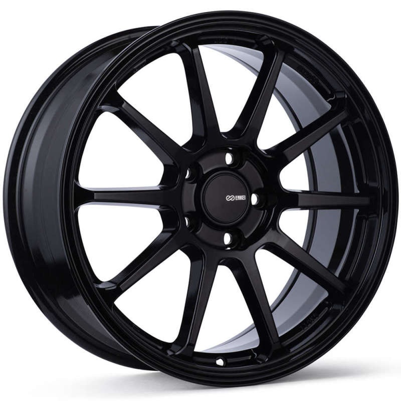 Enkei PX-10 19×8 5×114.3 45mm Offset 72.6mm Bore Gloss Black Wheel