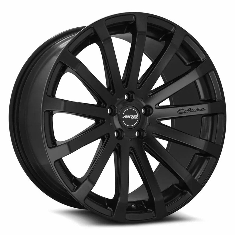 MRR HR9 20″ 5×100/5×120.7 Matte Black