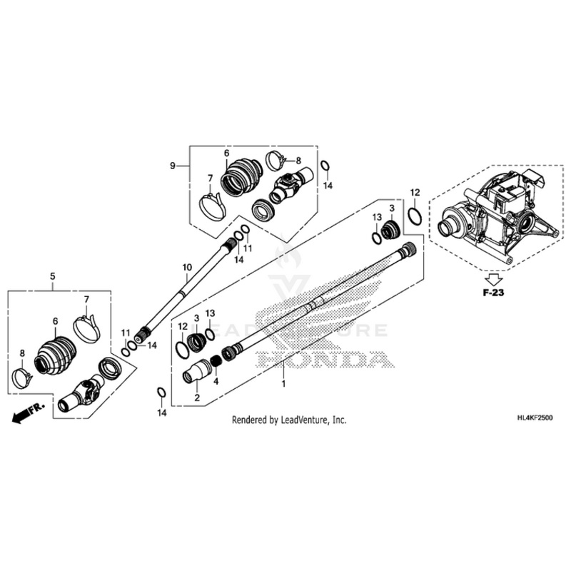 Spring, Propeller Shaft by Honda