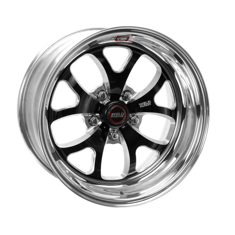 Weld S76 17×5 / 5×4.5 BP / 3.3in. BS Black Wheel (Medium Pad) – Non-Beadlock