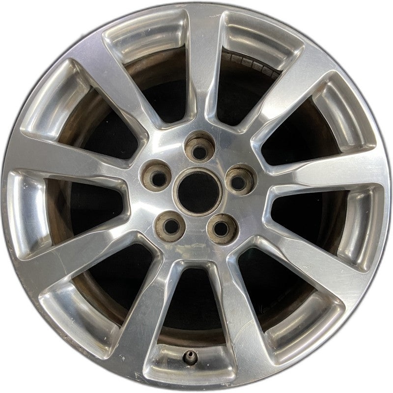 18″ CTS 08 18×8.5 alloy 9 spoke polished opt P63 Original OEM Wheel Rim
